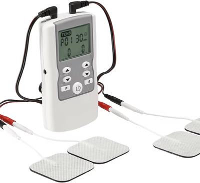 Inspire Essentials 28 Mode TENS EMS Muscle Stimulator For Pain Relief And Recovery silver