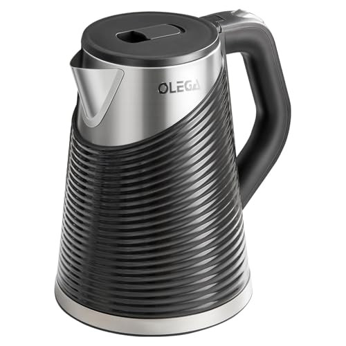 OLEGA Waterkoker 1800W, 1,8 l, BPA-vrije elektrische theeketel