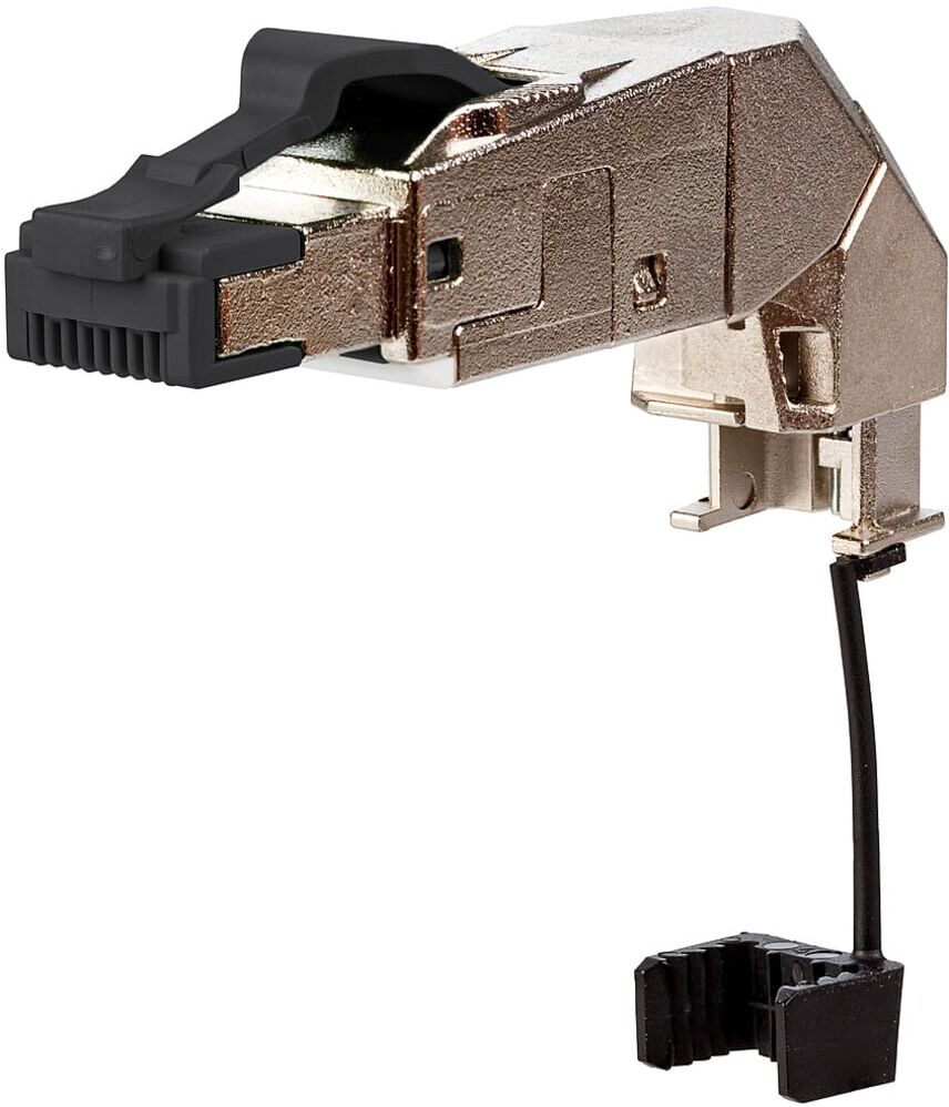 BTR NETCOM RJ45 Stecker Cat.6A Kabelzuführ.360 Grad 130E405042-E ; Metz Connect)