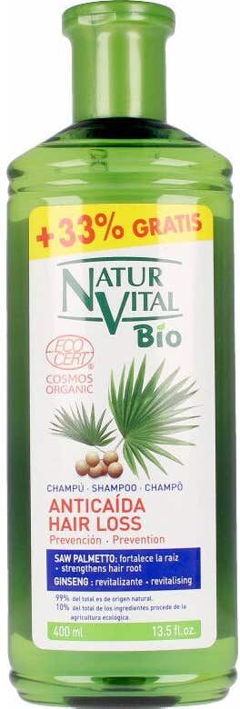 NaturVital Champú Ecocert Anticaída 300 ml