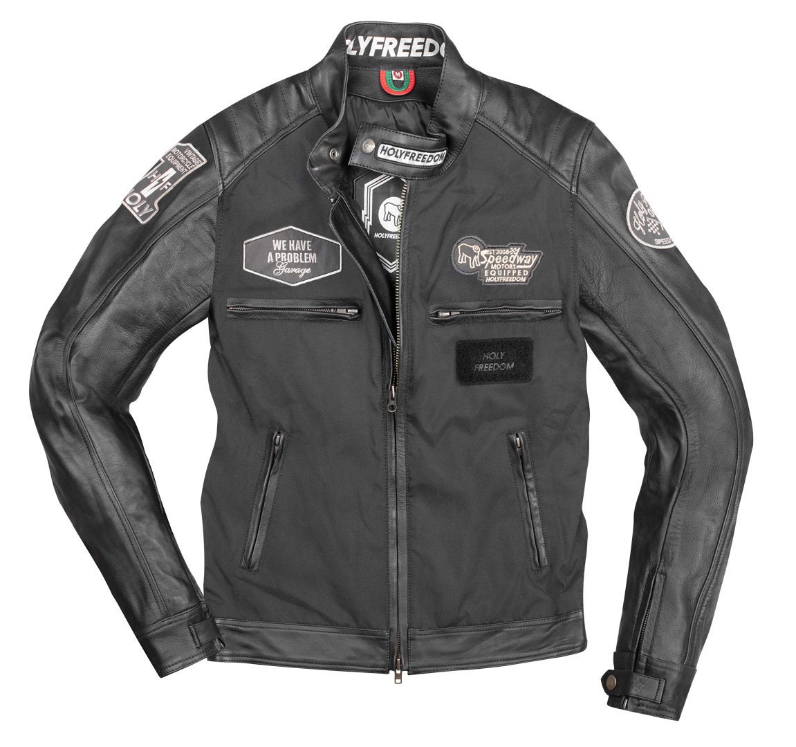 HolyFreedom Zero TL Motorrad Leder/Textil Jacke 2488-M