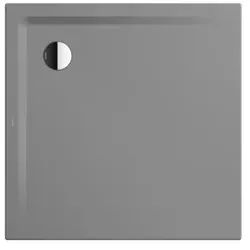 Kaldewei Superplan Duschwanne 384847982664 90x90x2,5cm, Träger flach, Secure Plus, grey40