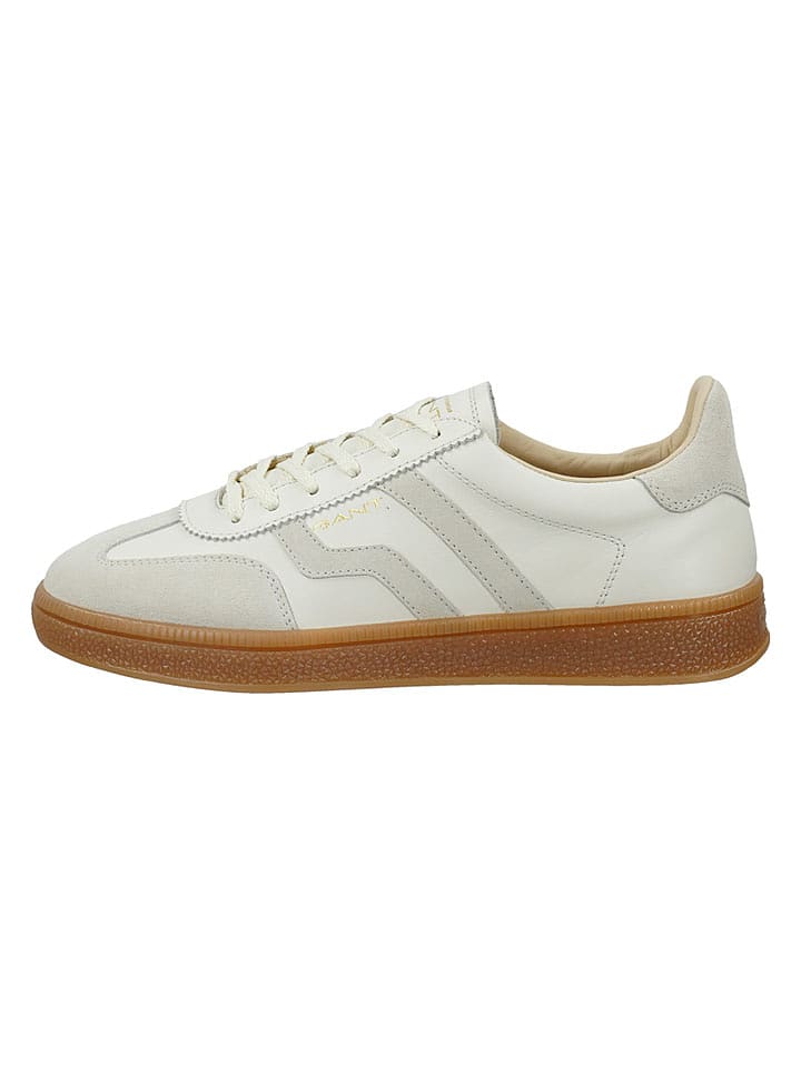 GANT Footwear Leder-Sneakers "Cuzima" in Weiß - 38
