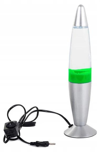 Verk Lava lamp groen, 34 cm