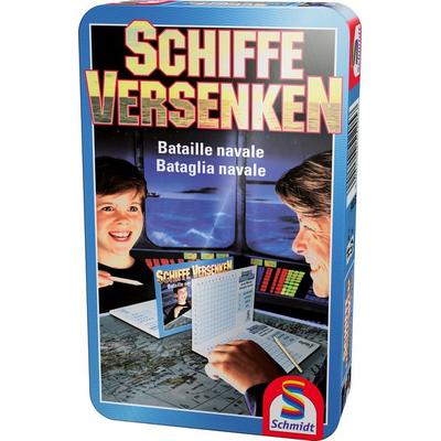 Schiffe versenken. In Blechdose