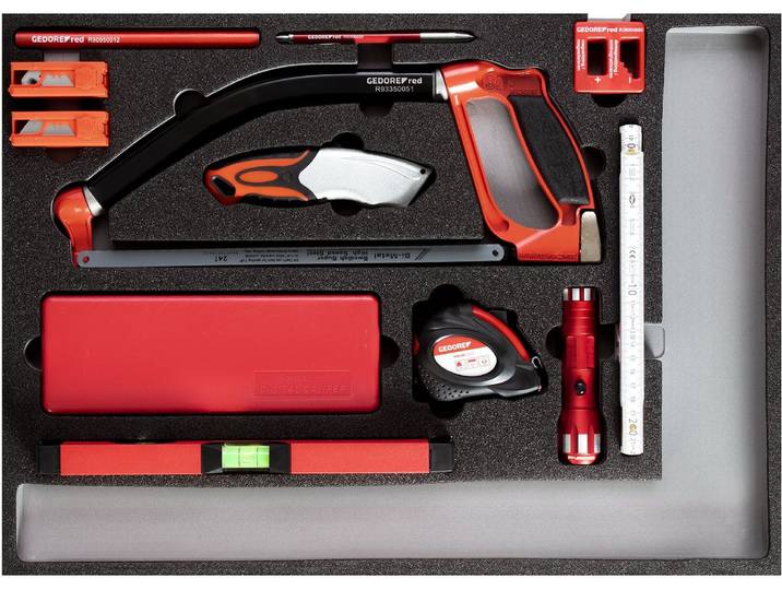 GEDORE red R22350004 Jeu d'outils de mesure + coupe 1/1 module CT\, 3301685
