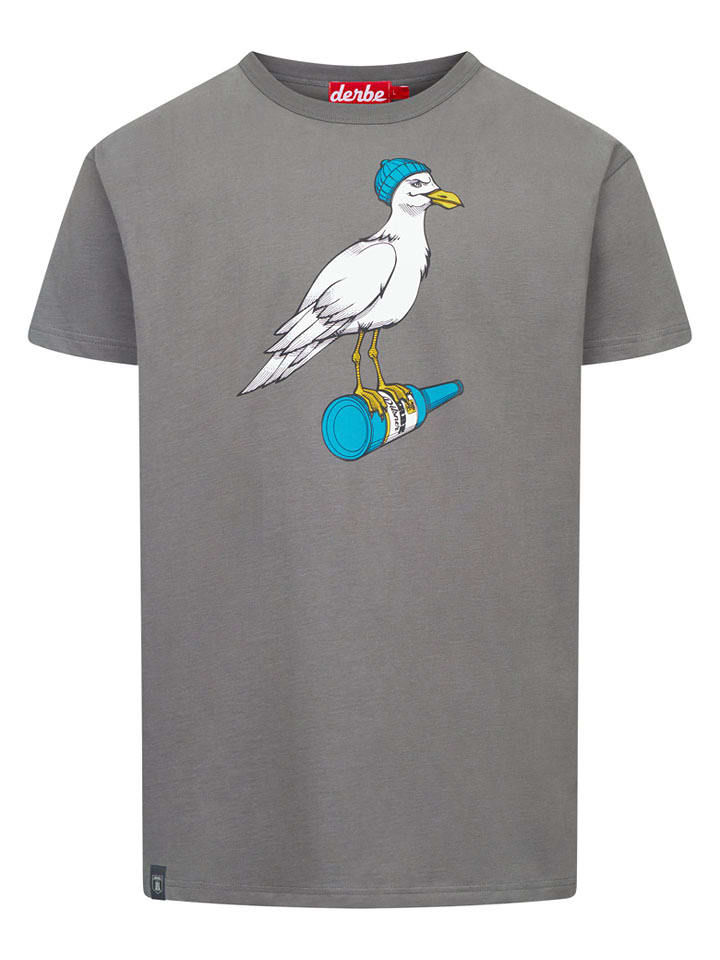 Derbe Shirt in Grau - XXL