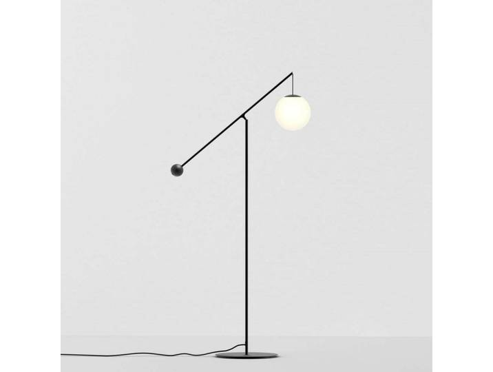 Malamata Stehleuchte Brushed Brass - Luceplan - Wohnzimmer - Metall