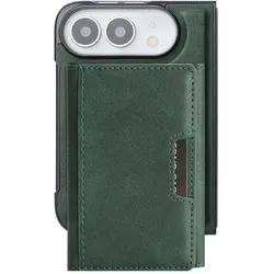 Avizar MagSafe Wallet Etui abnehmbar für iPhone Duo (Apple iPhone Duo), Smartphone Hülle, Grün