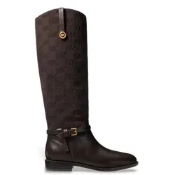Michael Kors für Damen. 40F6BVFB5S Gepolsterter Wildleder-Reitstiefel Beverly mit Fell
braun (38), Wohnung, Keine, Lässig
