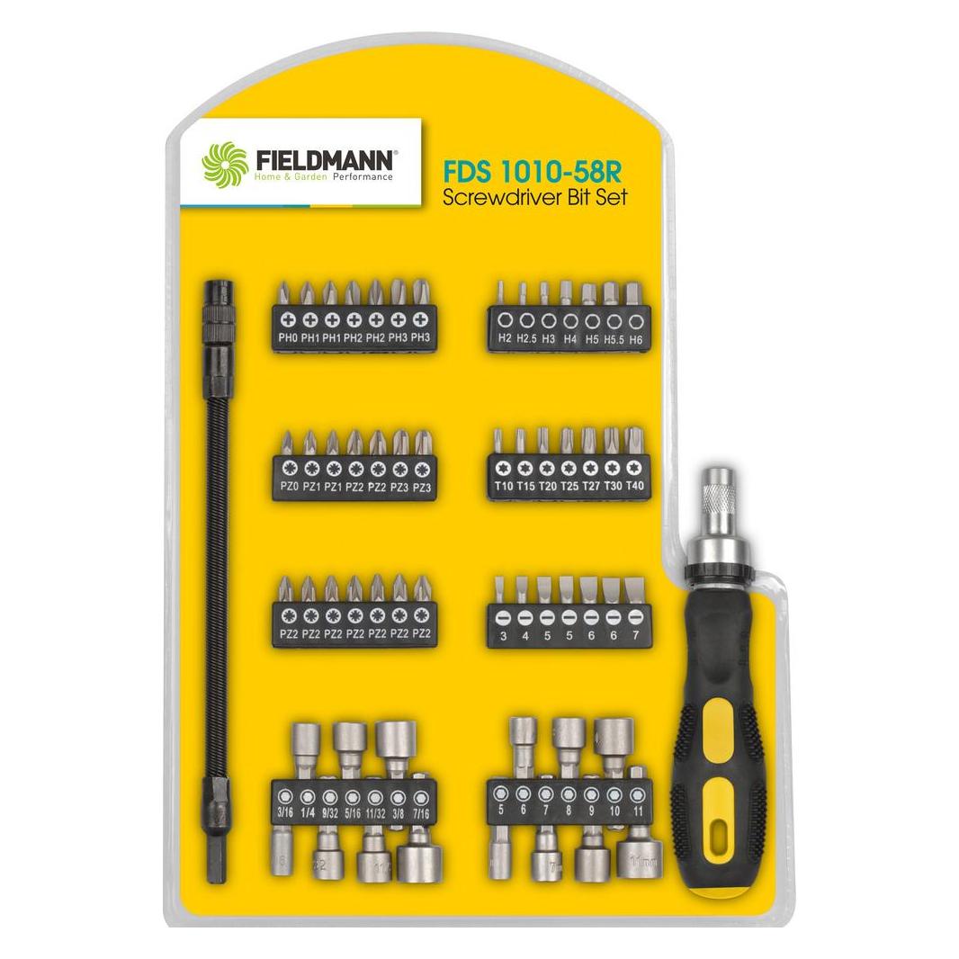 Fieldmann FDS 1010-58R manual screwdriver Set Straight screwdriver (FDS 1010-58R)