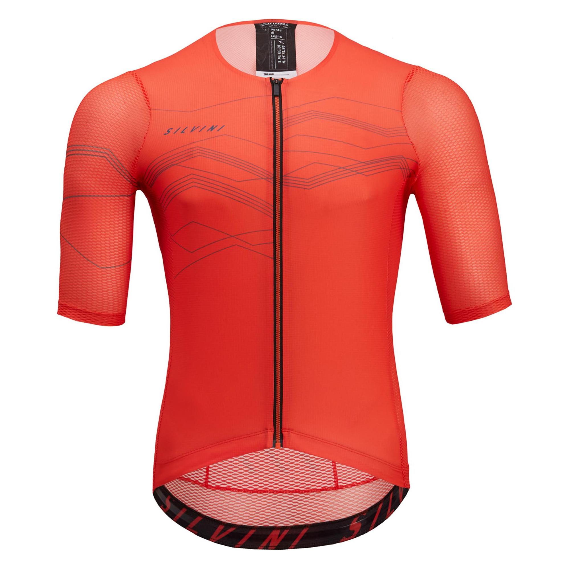 MGA Männer Silvini Männer Jersey Legno Md2000 t -Shirt (L) (3122-MD2000-21124)