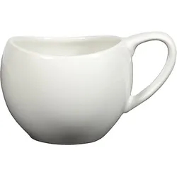 Churchill Weiß Keramik Cappuccino-Tasse Bulb ohne Untertasse 24cl