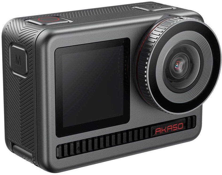 AKASO Brave 8 Action Kamera 4K/60fps & 48MP m. Dobbelt Skærm - Sort