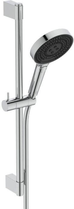 Ideal Standard Solos Brausekombination A7897AA Stange 603mm, Handbrause mit 3 Funktionen, verchromt