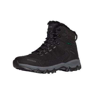 Schnürstiefelette SKOGAN "SKOGAN Wanderschuhe Textil", Damen, Gr. 43, Textil, schwarz, Schuhe Schnürstiefelette