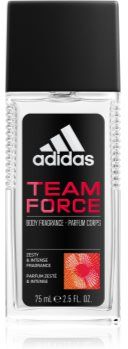 Adidas Team Force desodorizante vaporizador com perfume para homens 75 ml. Team Force