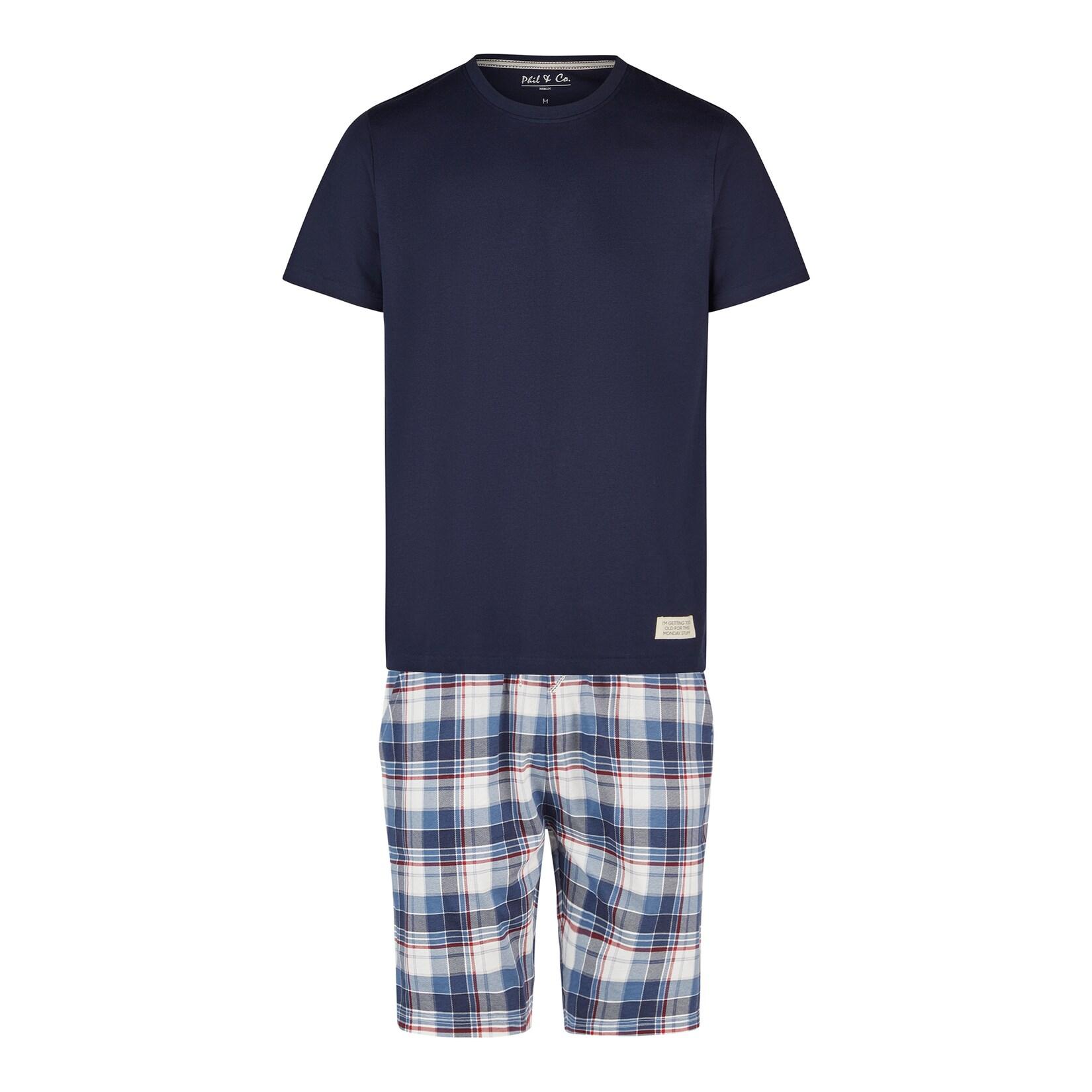 Phil & Co. Berlin Herren Pyjama Shorty 1er Pack