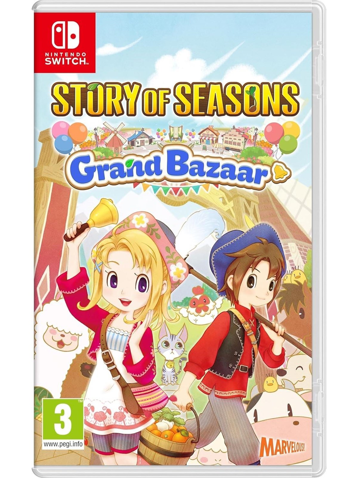 Story of Seasons: Grand Bazaar - Nintendo Switch - RPG - PEGI 3