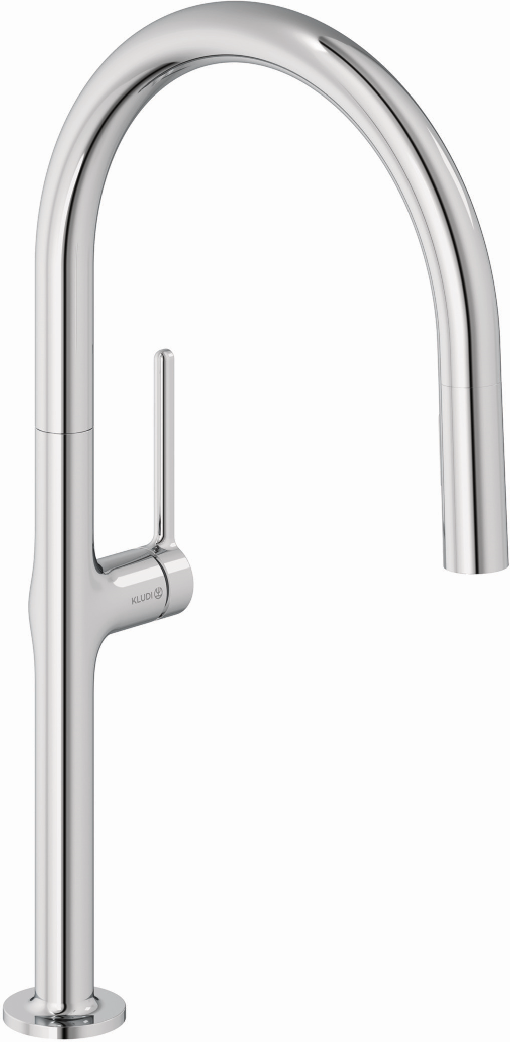 Kludi REEF robinet de cuisine 508510575 douchette extractible, chromé