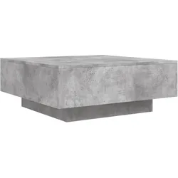 vidaXL Couchtisch Betongrau 80x80x31 cm Holzwerkstoff
