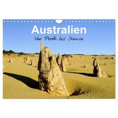 Australien - Von Perth bis Darwin (Wandkalender 2027 DIN A4 quer), CALVENDO Monatskalender