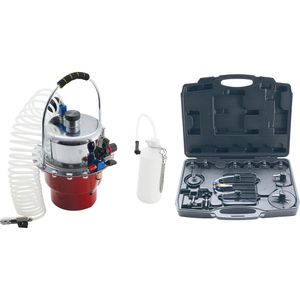 BGS-technic Bremsenentlüftungsgerät 9783, mit Druckluft, für Bremsen- und Kupplungssystem, 5,5 Liter