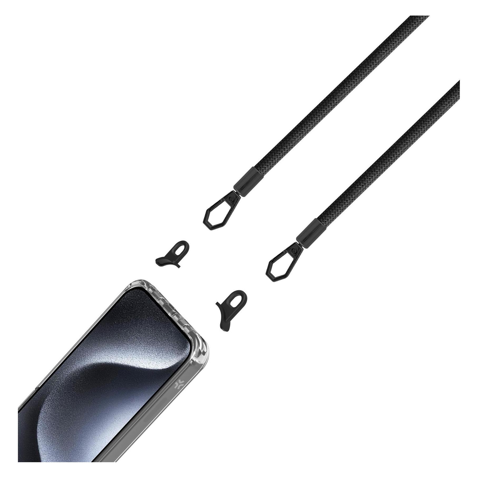Celly Freedom Case mit Umhängeband (Apple iPhone 15 Pro) (FREEDOMCS1054)