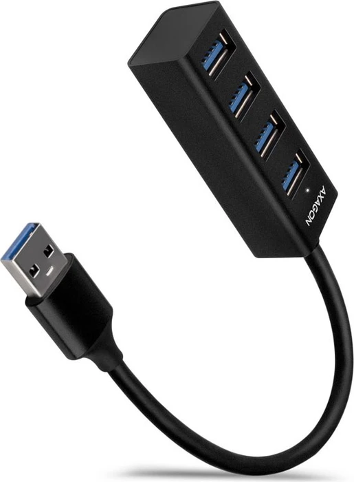AXAGON HUE-M1A MINI Hub USB-A, Metall