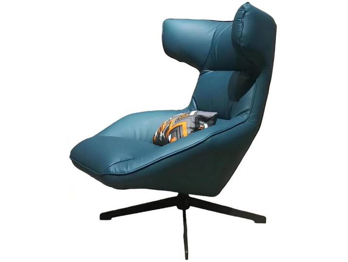 Xlmoebel Loungesessel Luxuriöser Design-Sessel aus hochwertigem Leder in modernem Stil (Sessel), Hergestellt in Europa