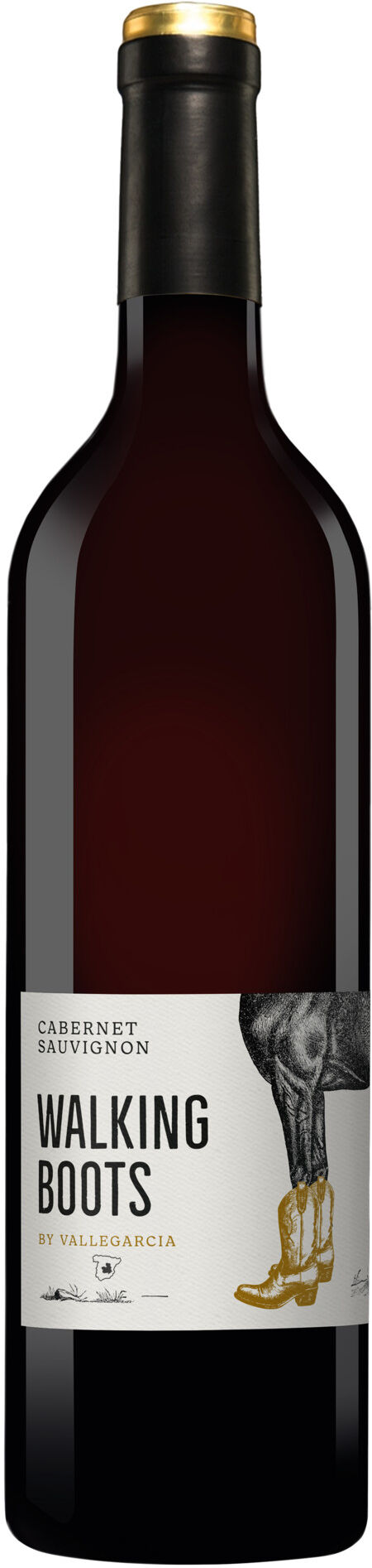 Pago de Vallegarcía Walking Boots Cabernet Sauvignon 2025 14.5% Vol. Rotwein Trocken aus Spanien