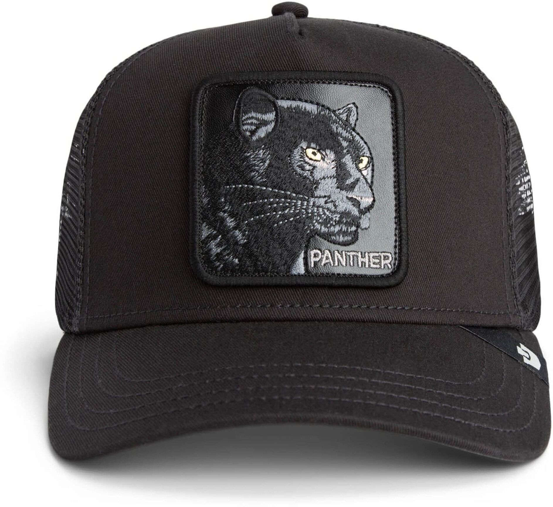 Snapback Cap GOORIN BROS. "Cap OG Trucker", Damen, schwarz (panther), Obermaterial: 57% Polyester PES. 43% Baumwolle CO., Caps Snapback Cap