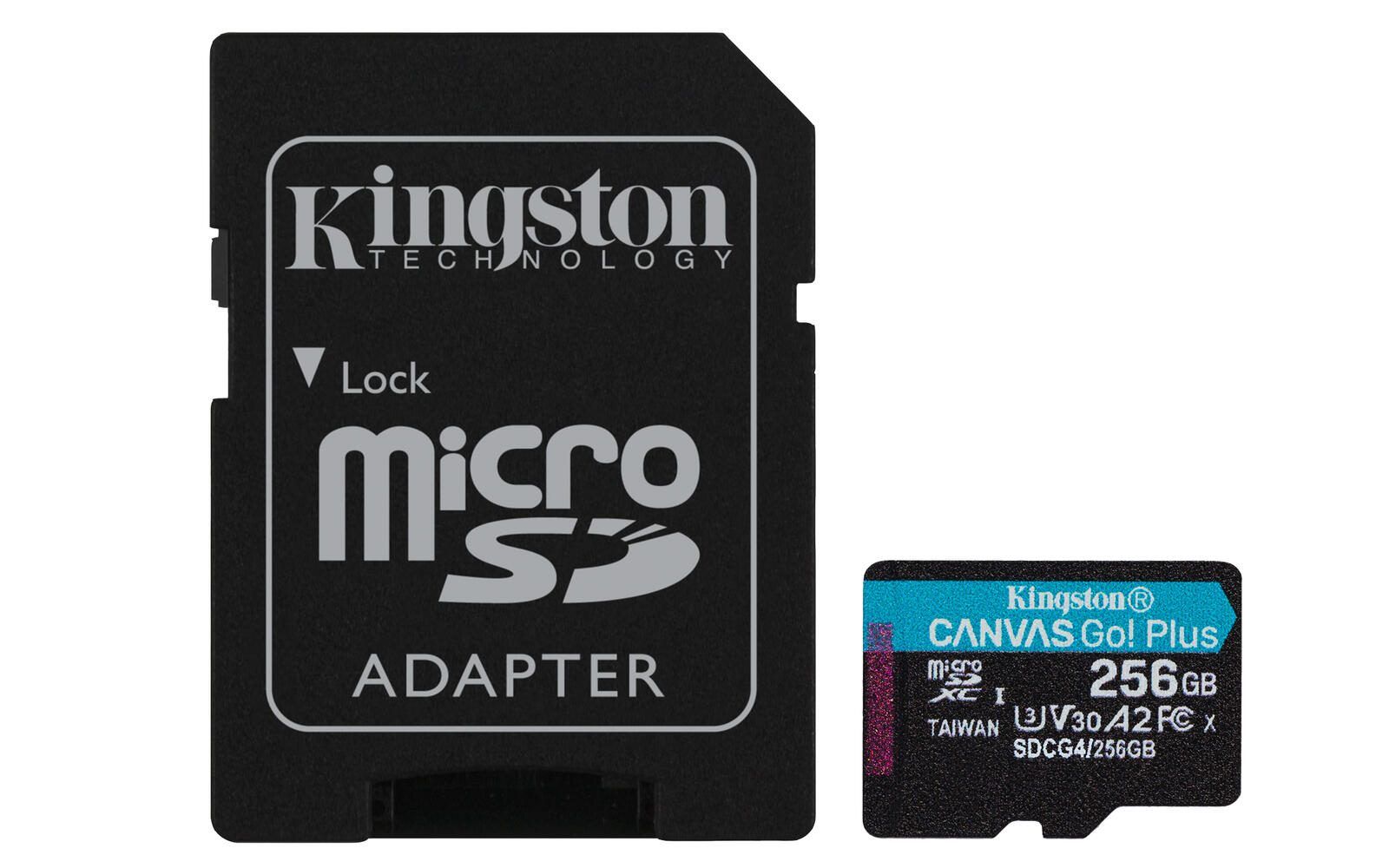 Kingston Canvas Go! Plus Flash-Speicherkarte - 256 GB SDCG4/256GB