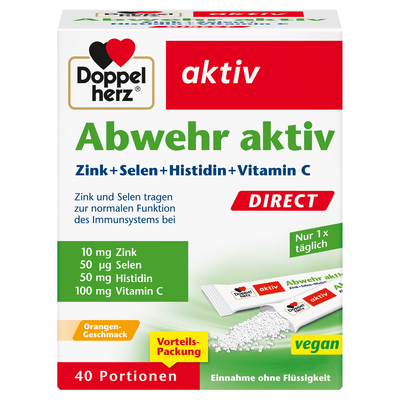 Queisser Pharma GmbH & Co. KG DOPPELHERZ Abwehr aktiv DIRECT Pellets 52 g 11616129