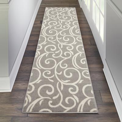 Nourison Grafix Farmhouse Country Scroll Transitional Area Rug