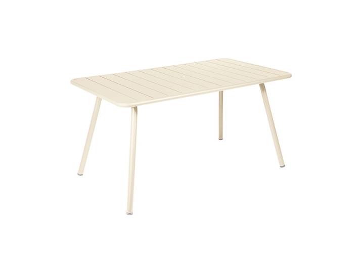 Fermob - Table rectangulaire Luxembourg - Beige - Aluminium - Designer Frédéric Sofia