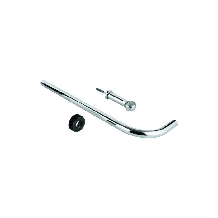 Grohe Spülrohr 37107000 600x200mm, chrom, für WC-Druckspüler