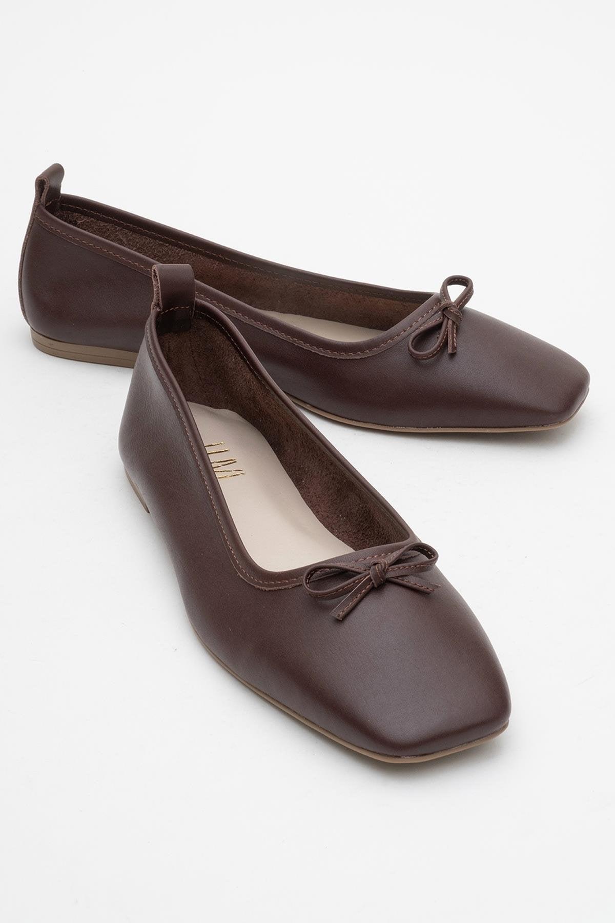 Sosa Leren Ballerina's Dames