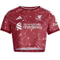 ADIDAS Damen Fanshirt FC Liverpool 26/27 Heim, Größe S in Rot Rot
