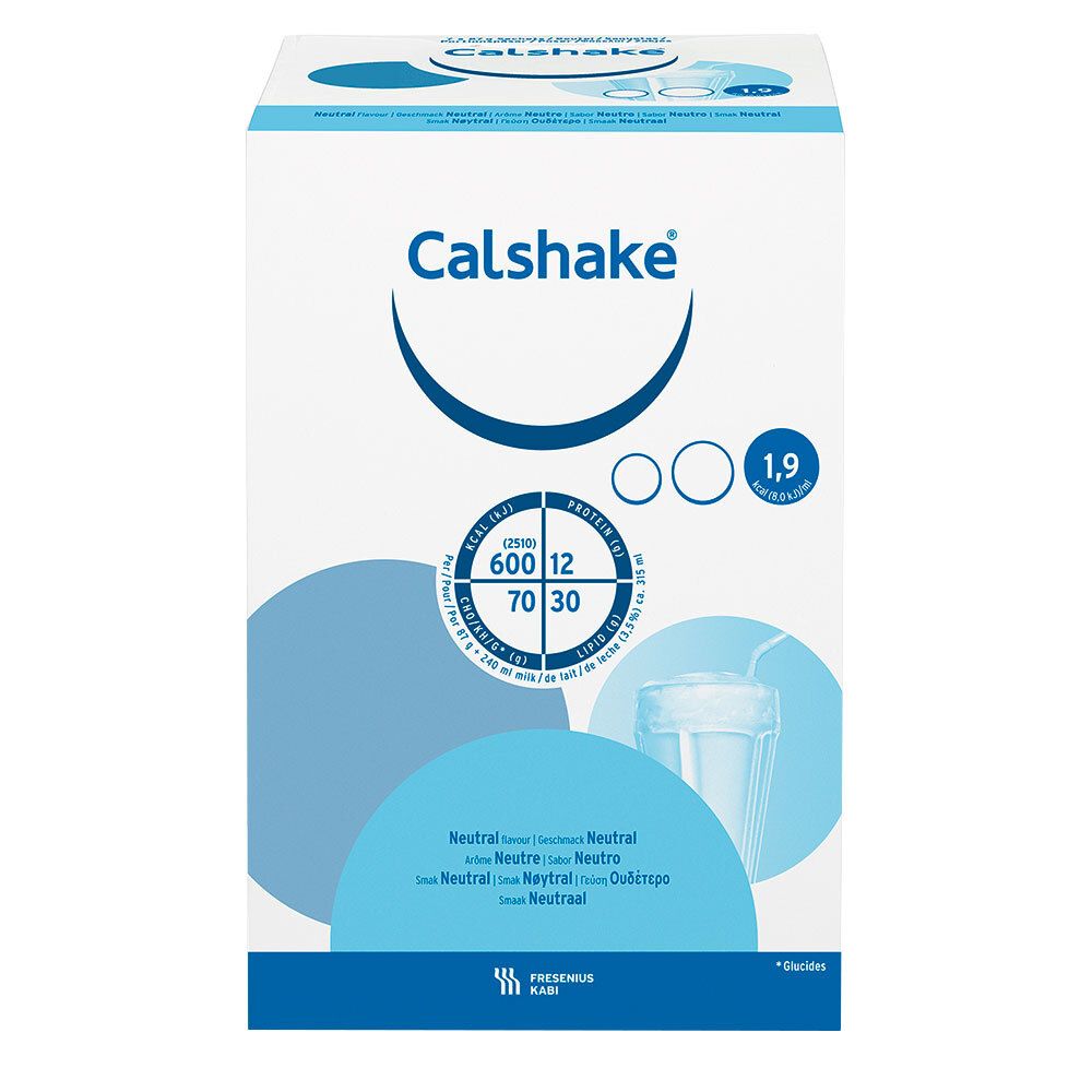 Calshake neutral Beutel Pulver 7x87 g