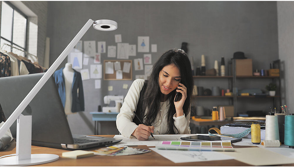 LED-Tischleuchte LUCTRA® Table Lite, dimmbar, weiß DURABLE