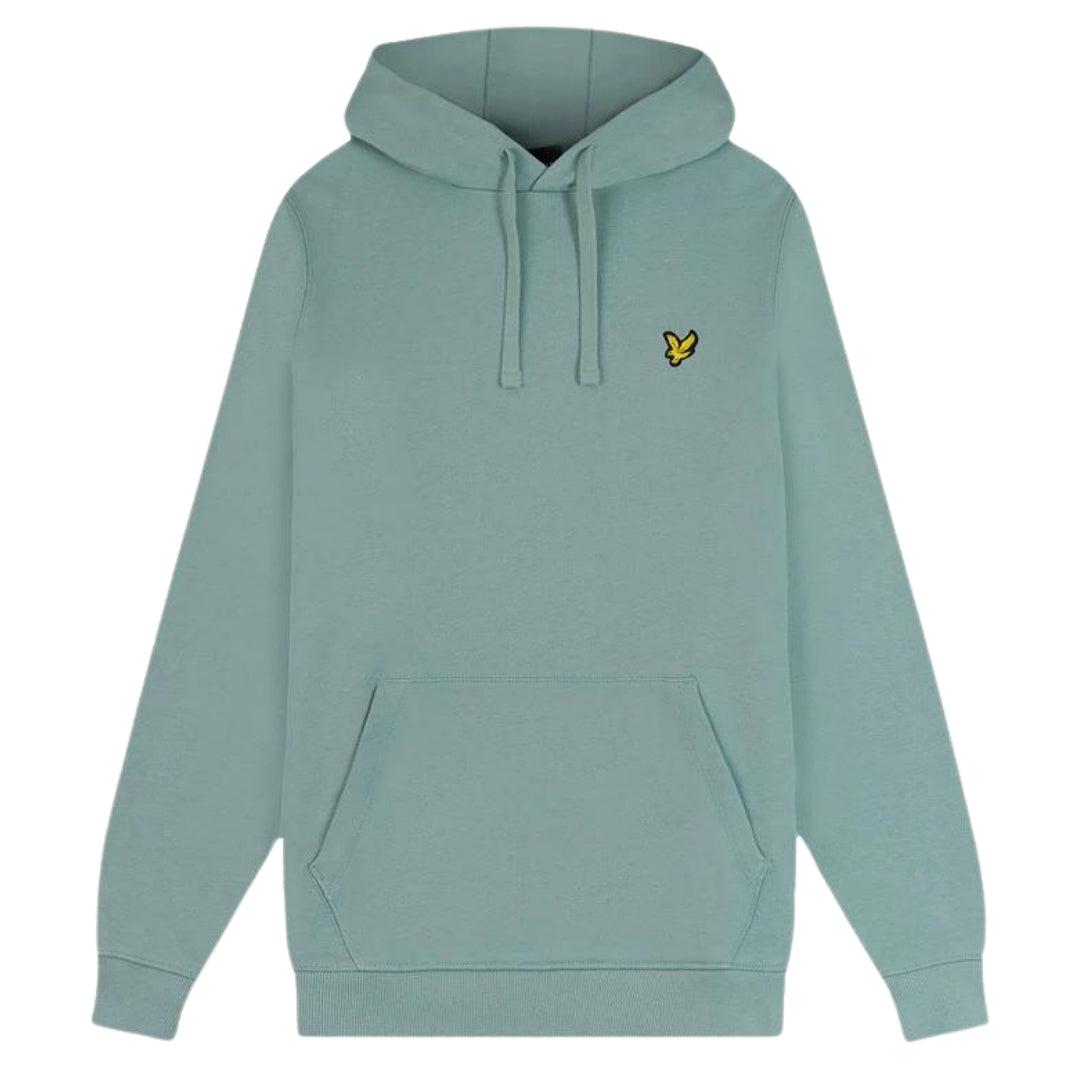 Lyle & Scott merklogo leisteenblauwe hoodie