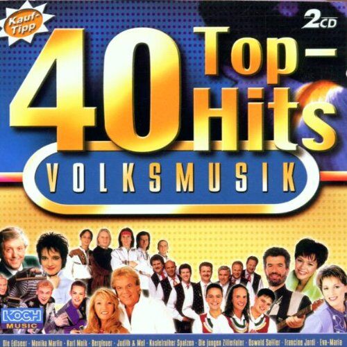 Various - 40 Top Hits-Volksmusik - Preis vom 11.10.2026 03:10:56 h