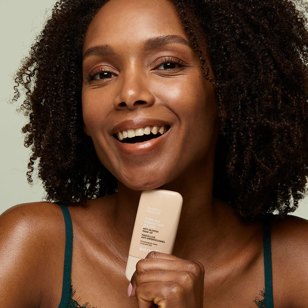 Sensilis Pure Age Perfection maquillaje anti-imperfecciones #04-pêche doré