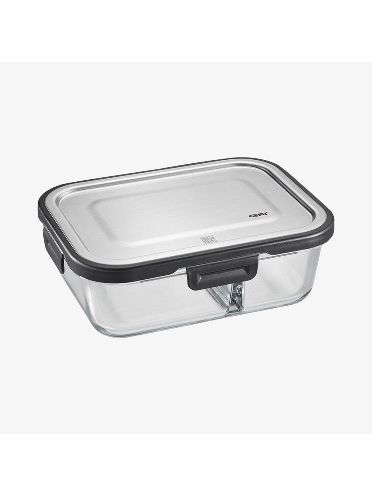GEFU Aufbewahrungsbox rechteckig m. Fächern 1500ml MILO
