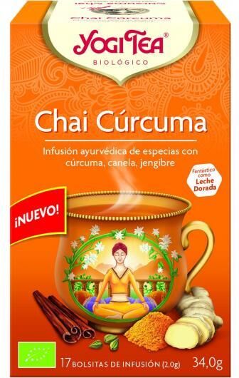 Yogi Tea Turmeric Chai 17 Tea Bags 31 gr