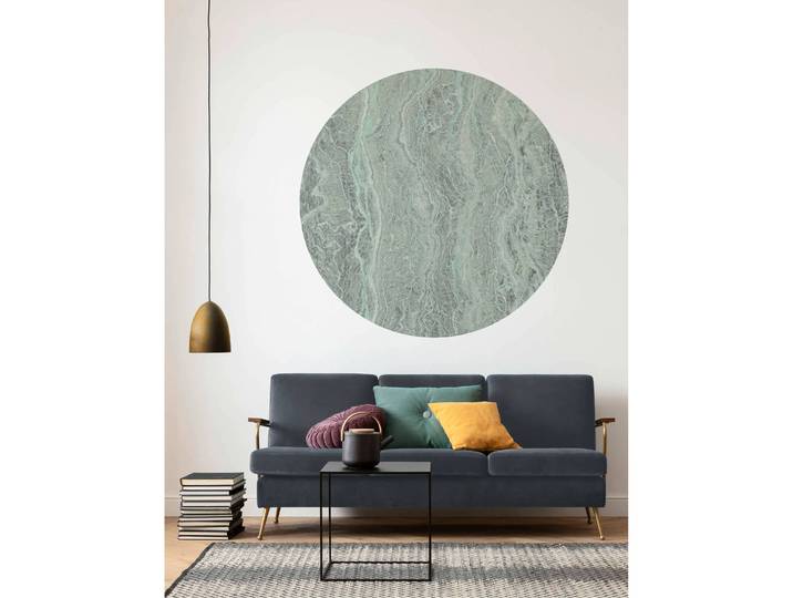 Papier peint intissé Green Marble