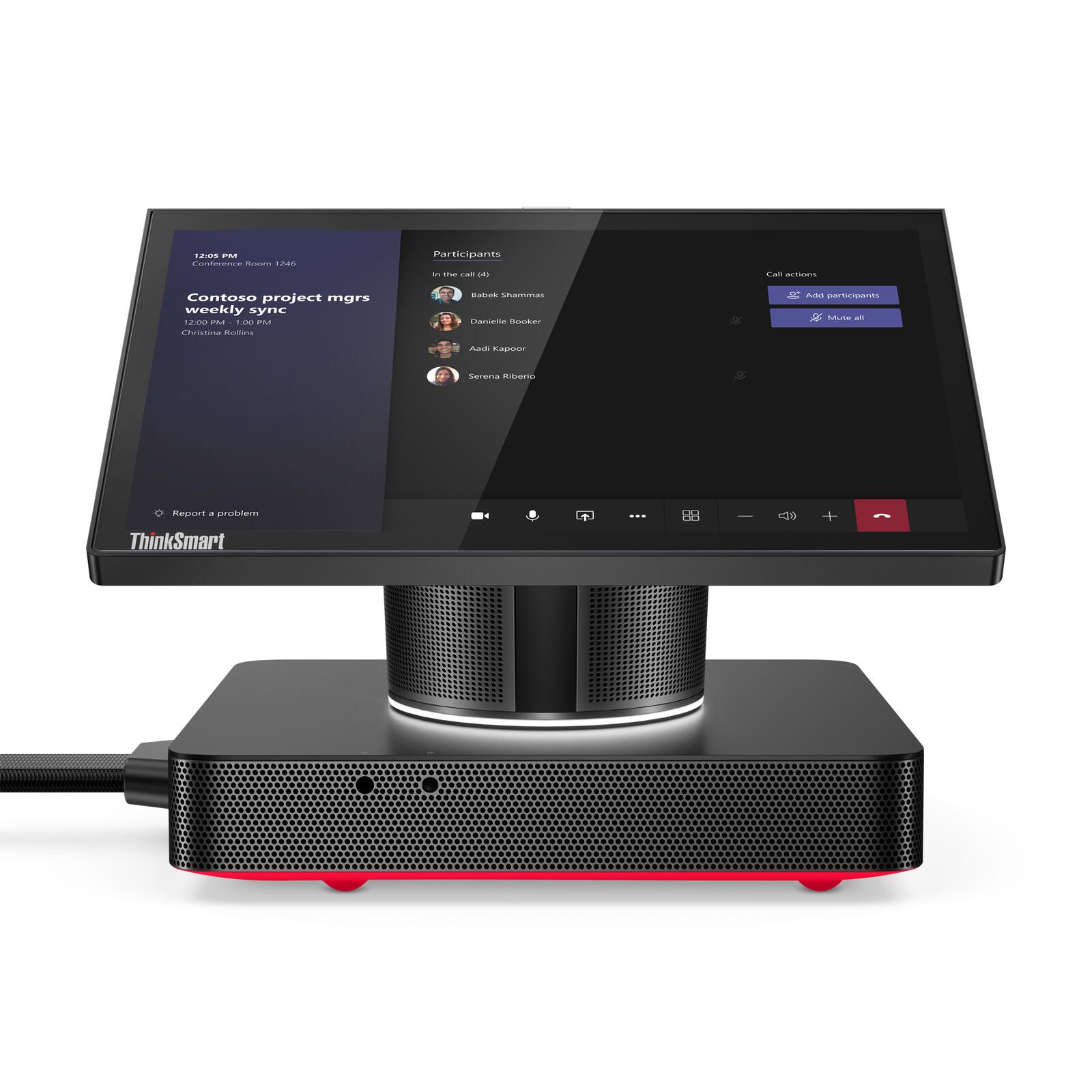 Lenovo ThinkSmart Hub for Microsoft Teams Rooms Intel® Core™ i5-8365UE 25,6 cm (10.1") 11H1000KGE