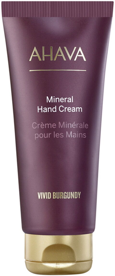 100ml AHAVA Mineral Hand Cream Vivid Burgundy