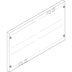 ABN FAG22N Abdeckplatte 500x300mm 2FB/2RE geschlossen